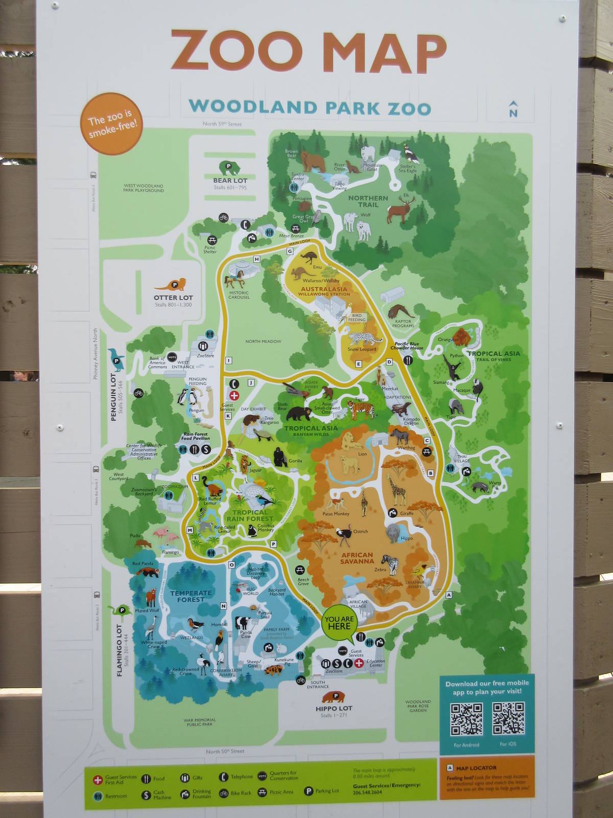 Zoo Map (Winter 2015/16)