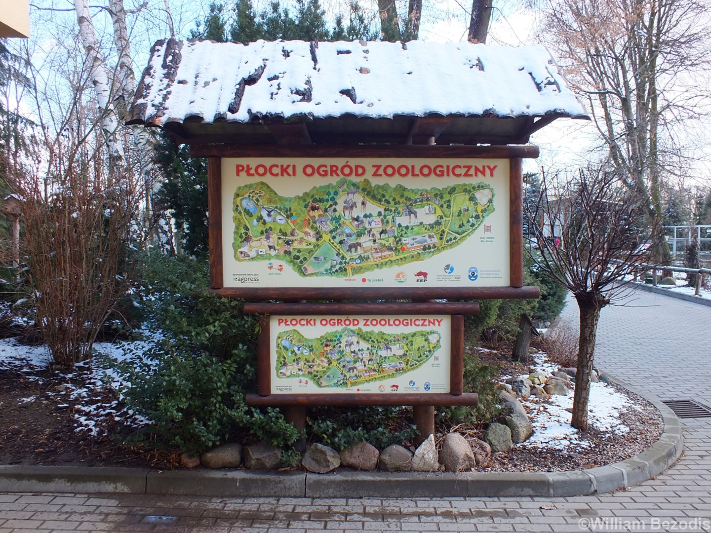 Zoo Map (with smaller map below for children)