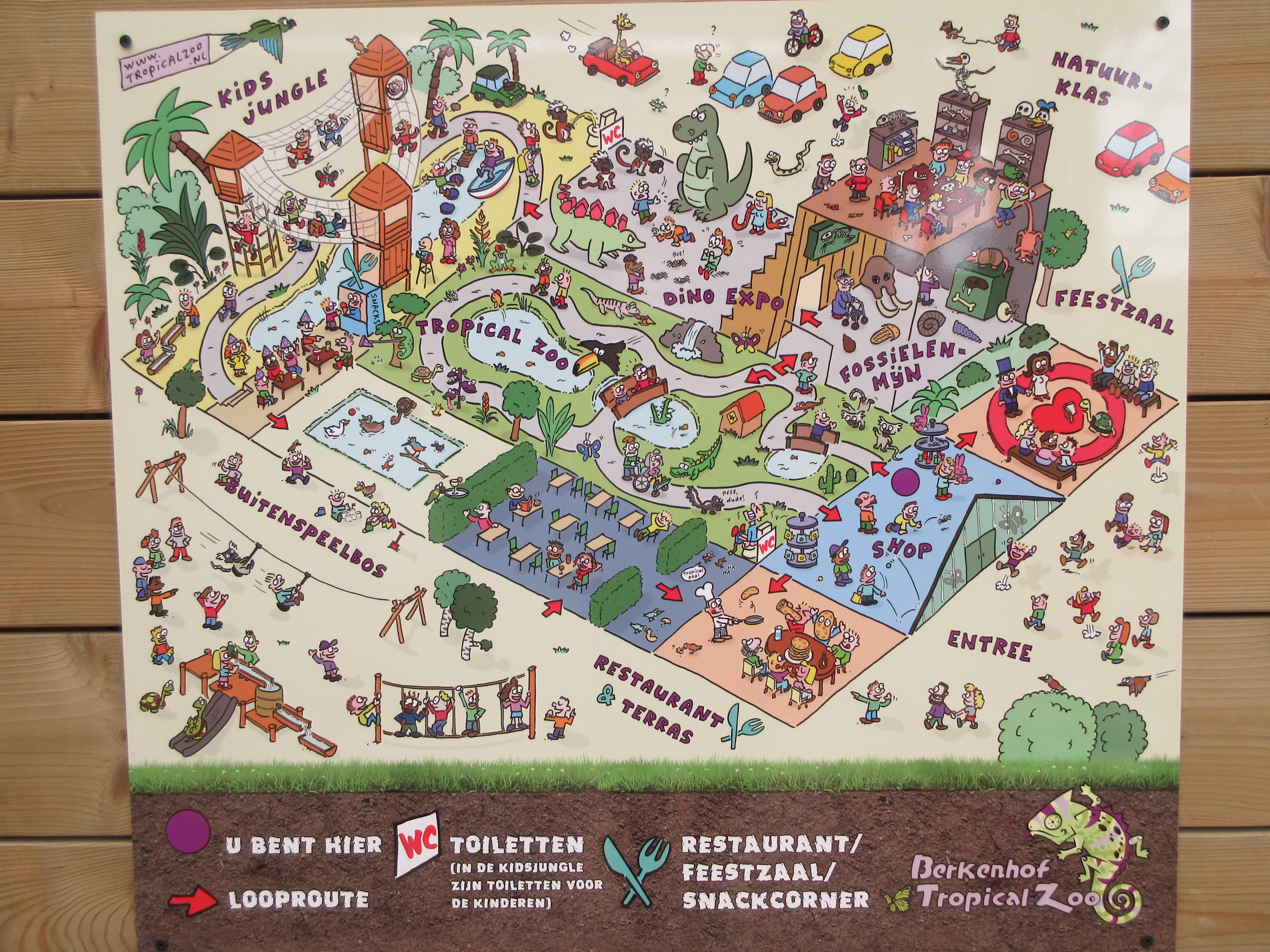 Zoo Map (yikes!)