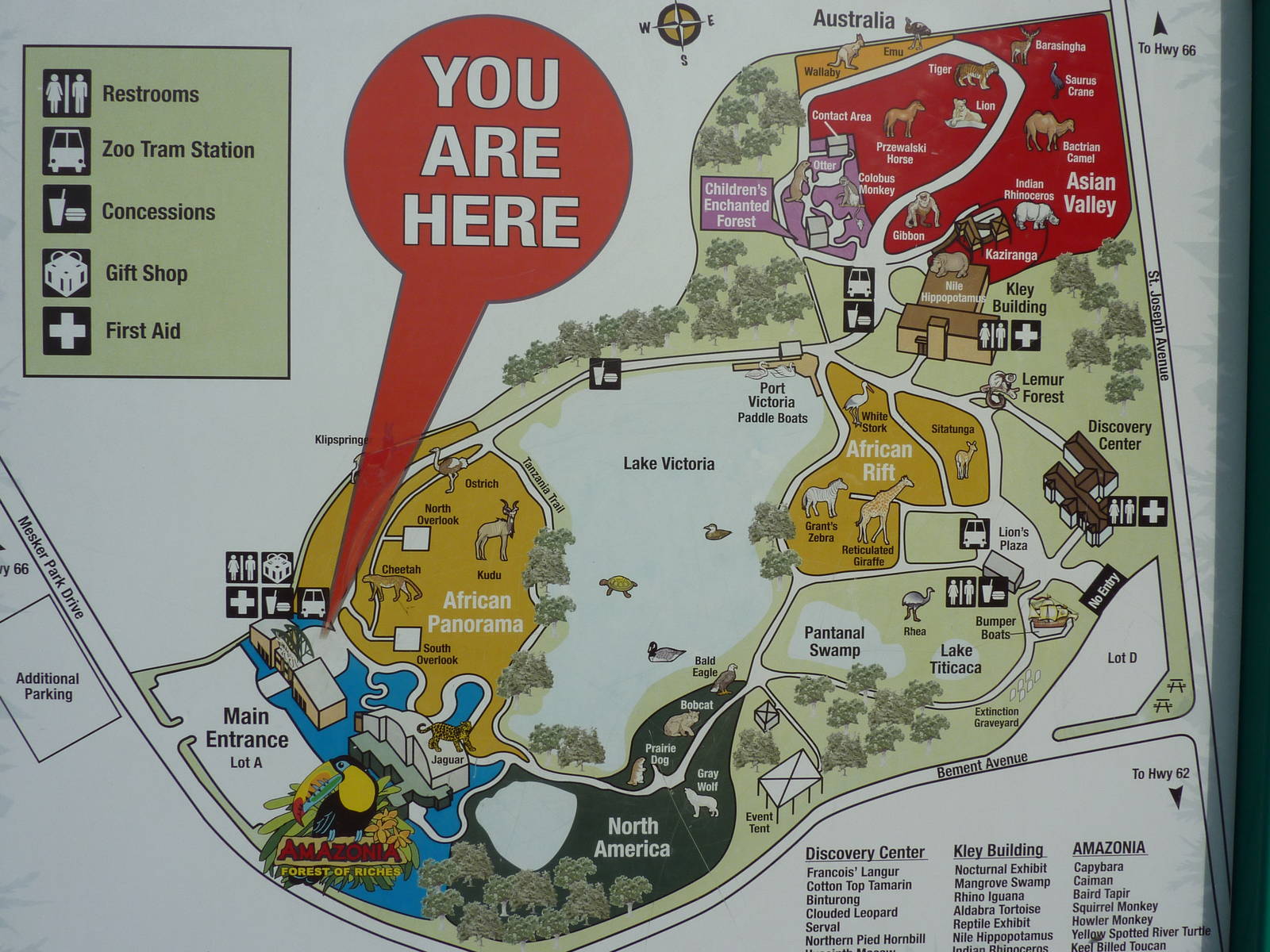 Zoo Map