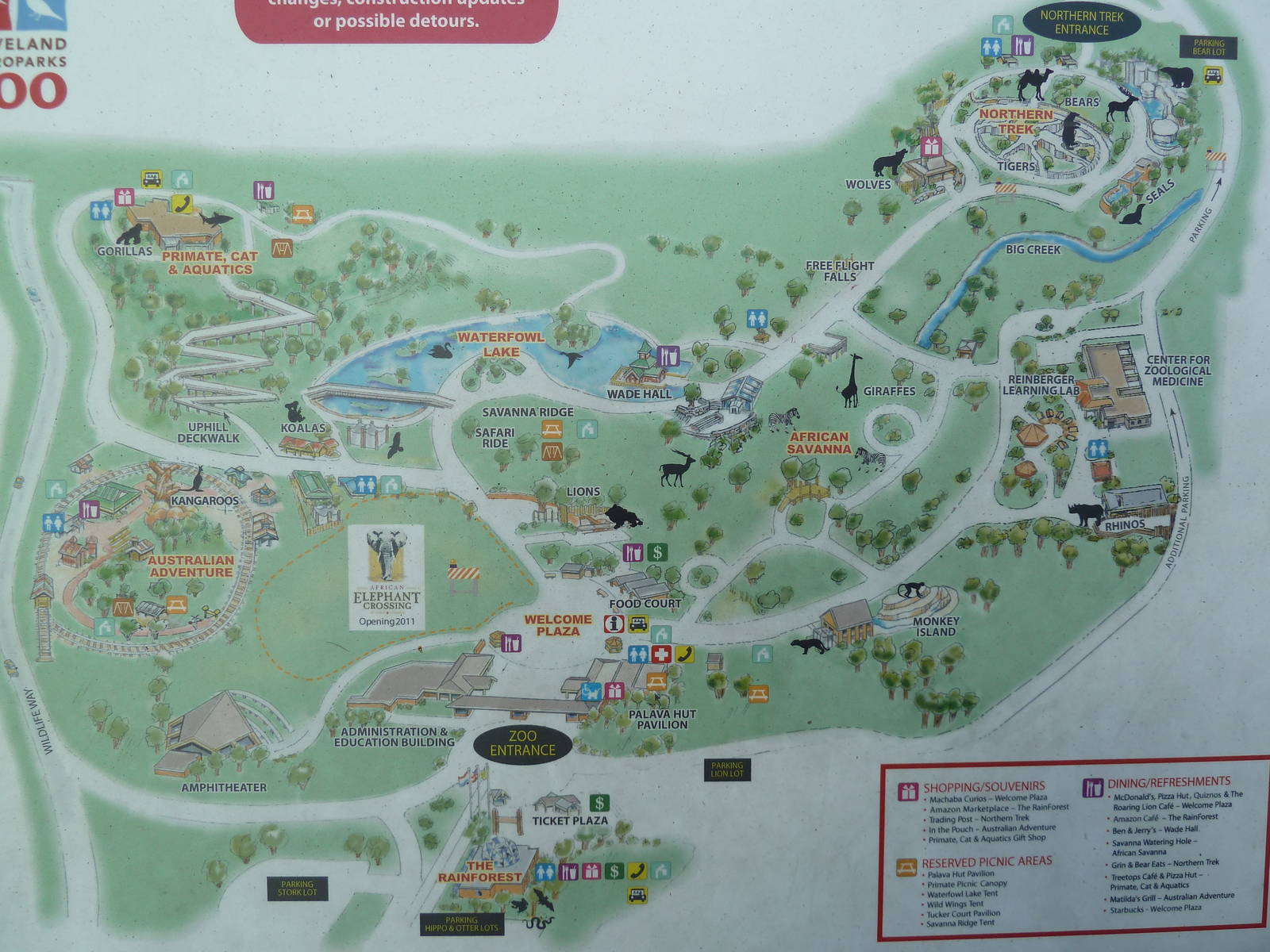 Zoo Map