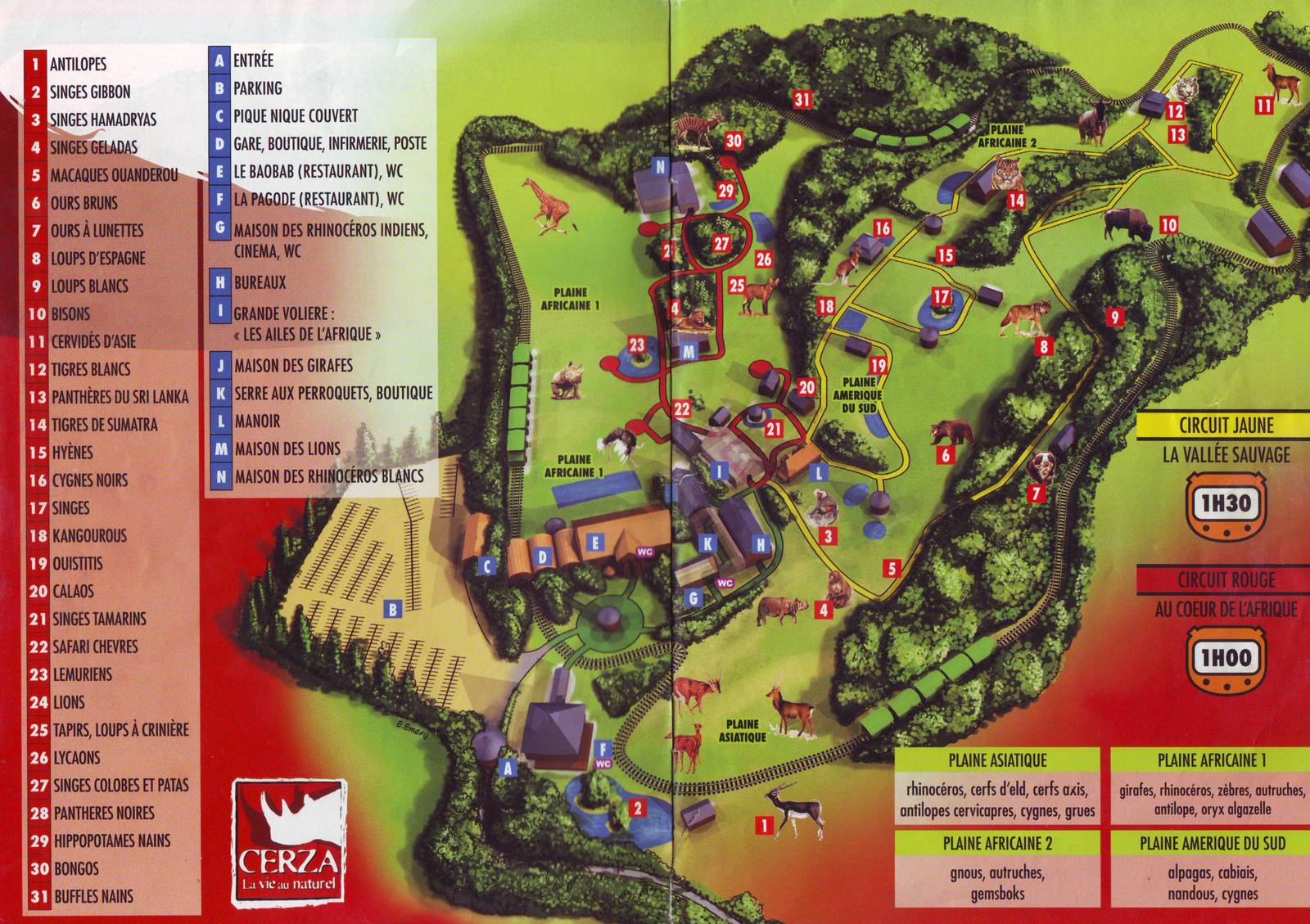 Zoo Map