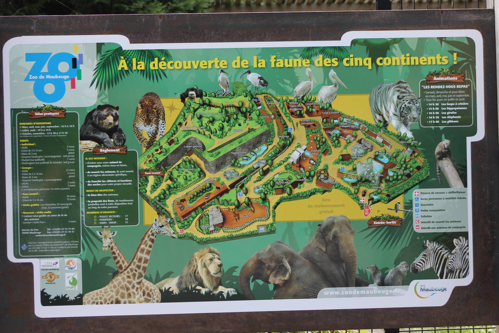 zoo-map
