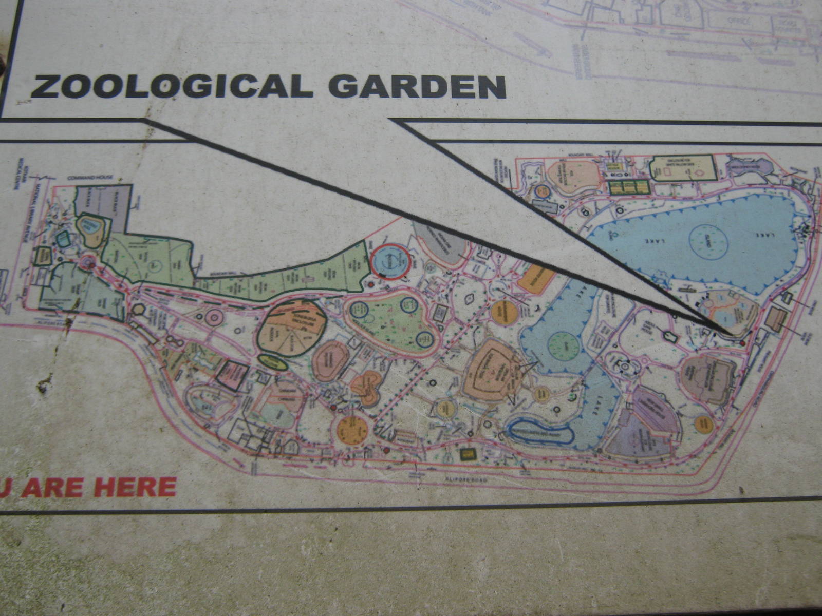 zoo map