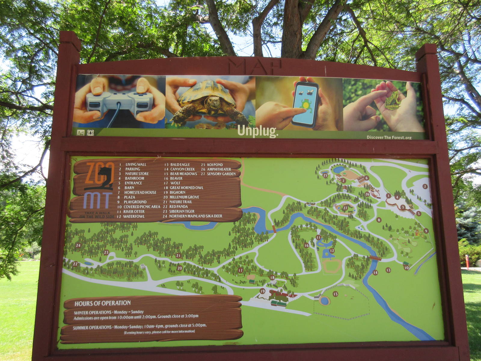 Zoo Map