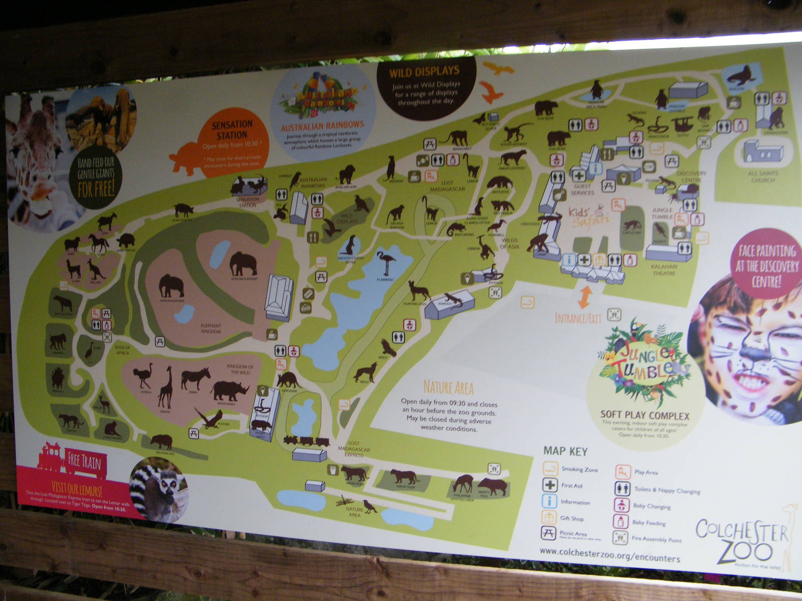 Zoo map