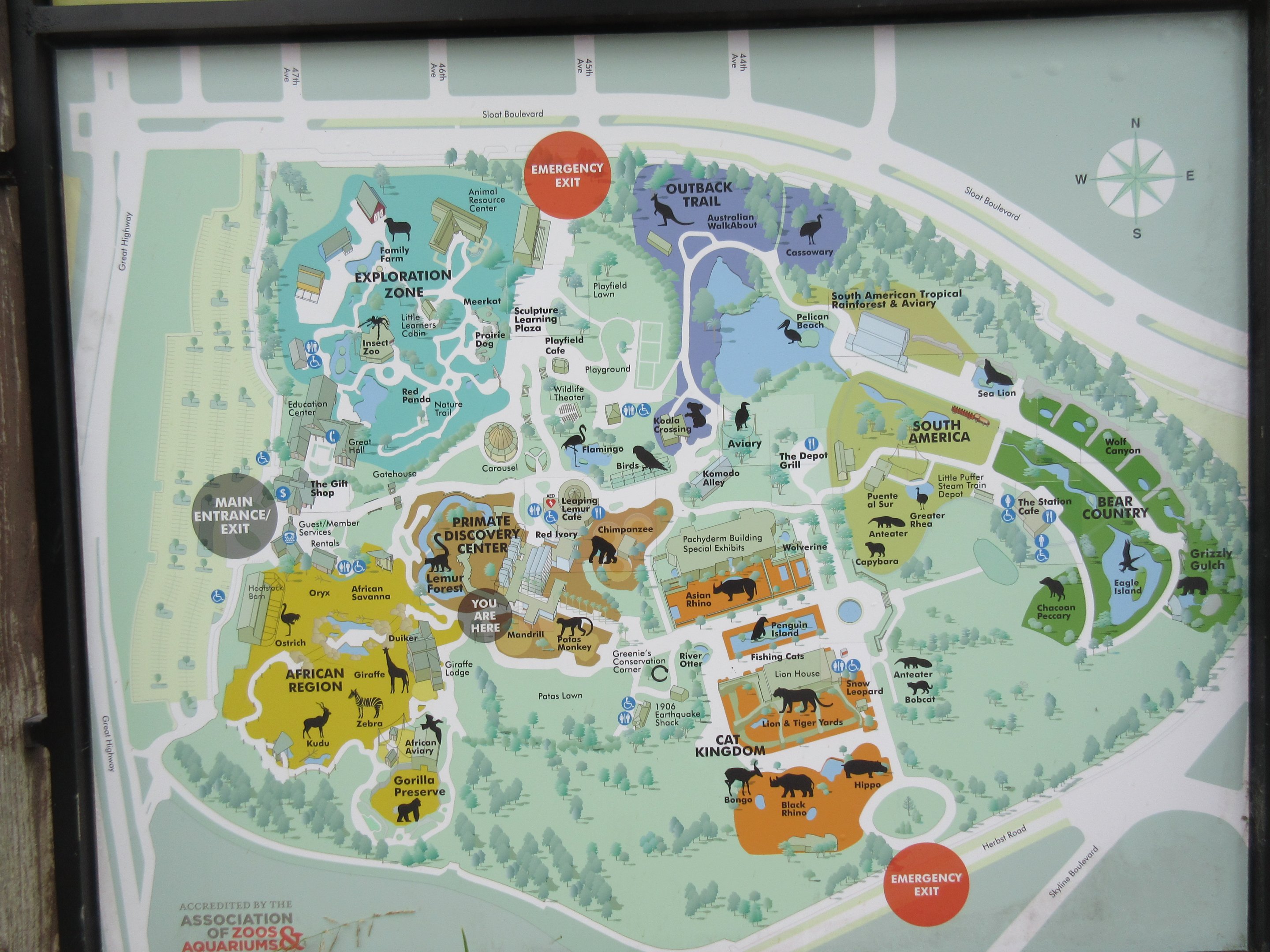 Zoo Map