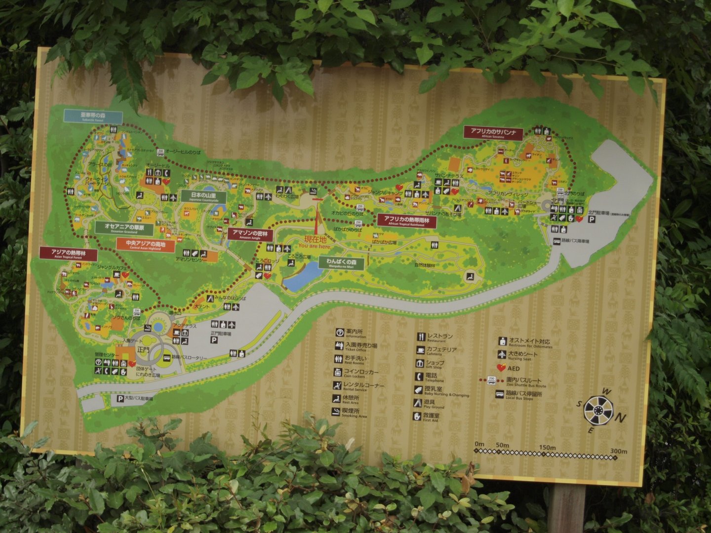 Zoo map