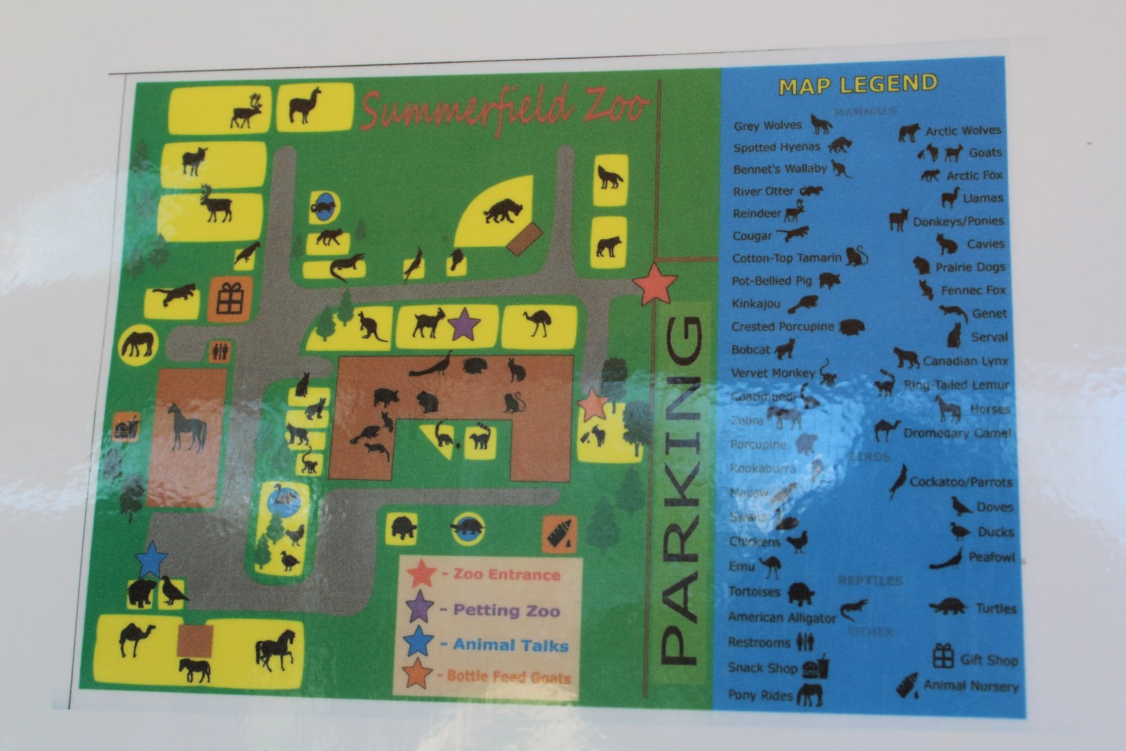 Zoo Map