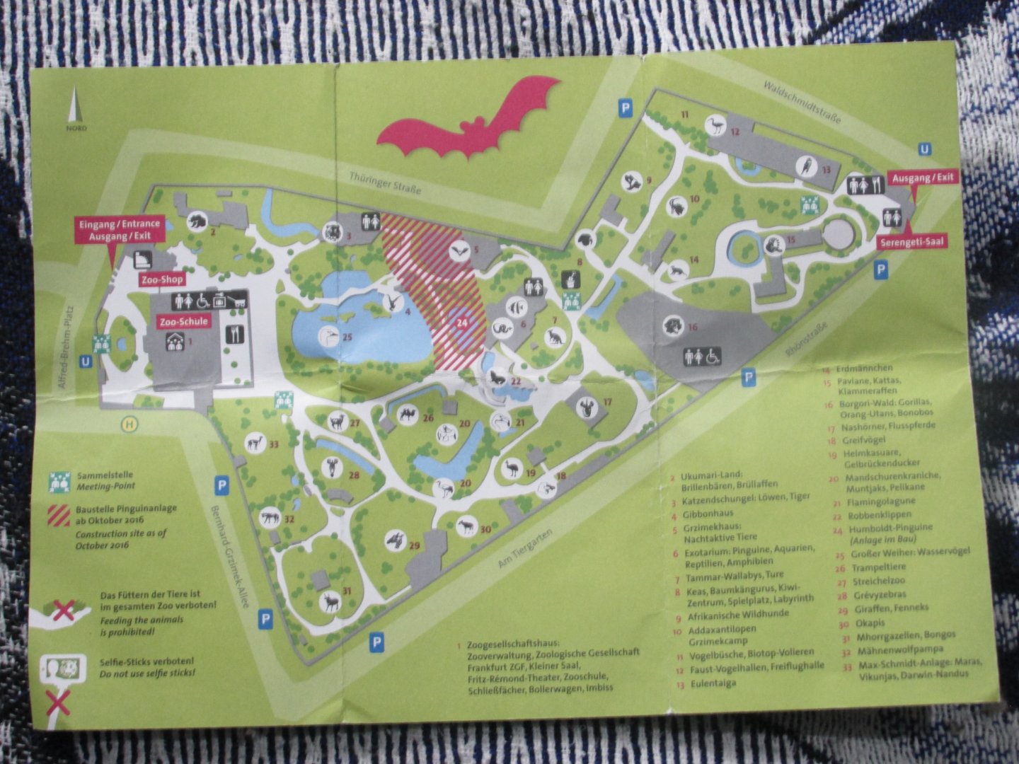 zoo map