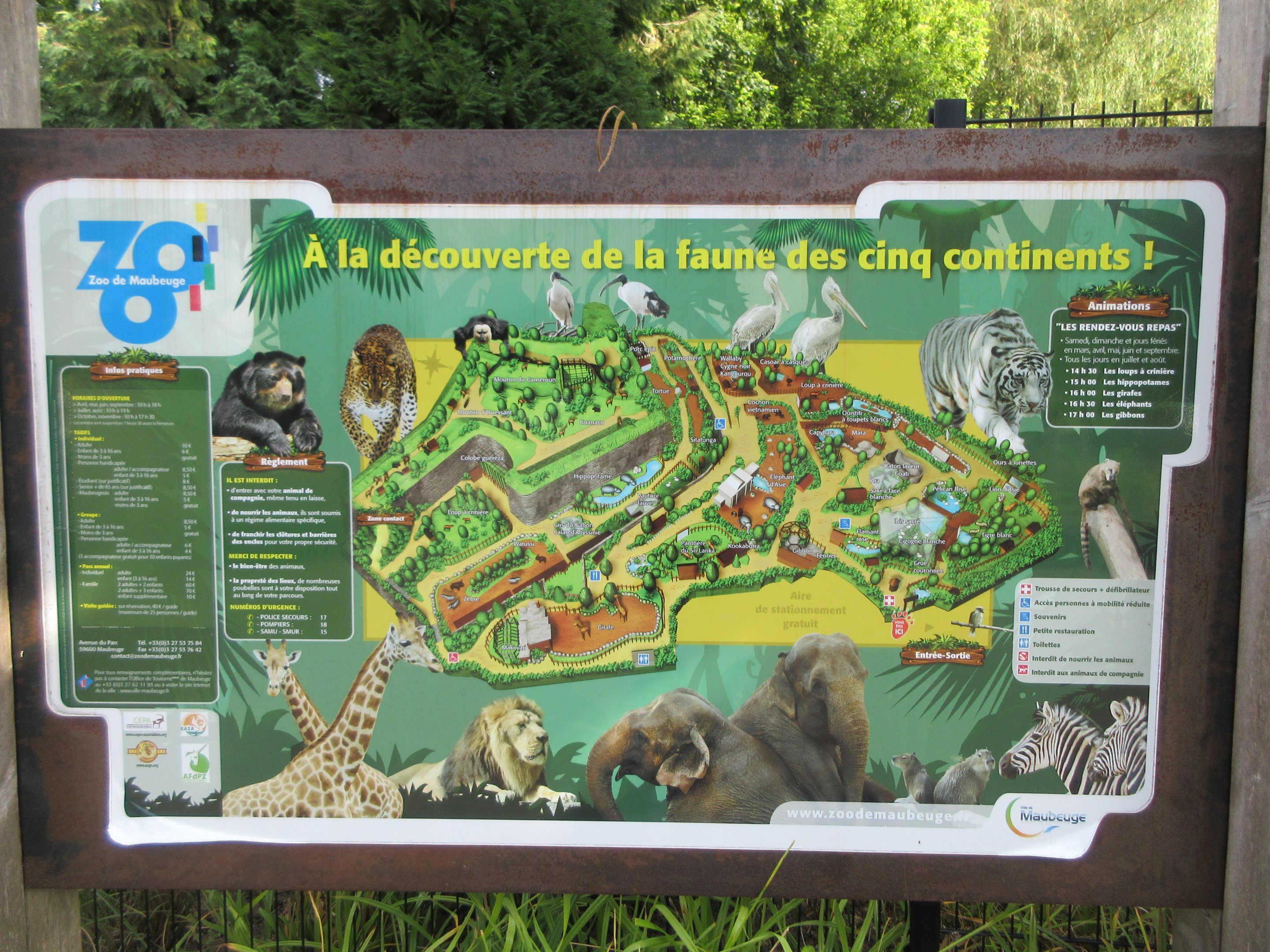Zoo Map