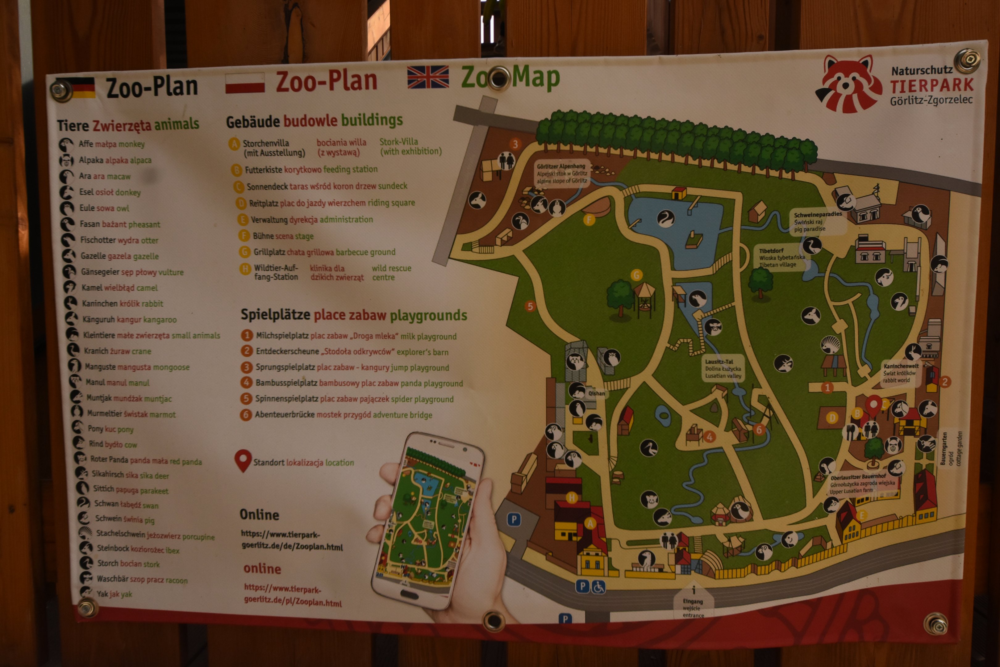 Zoo map