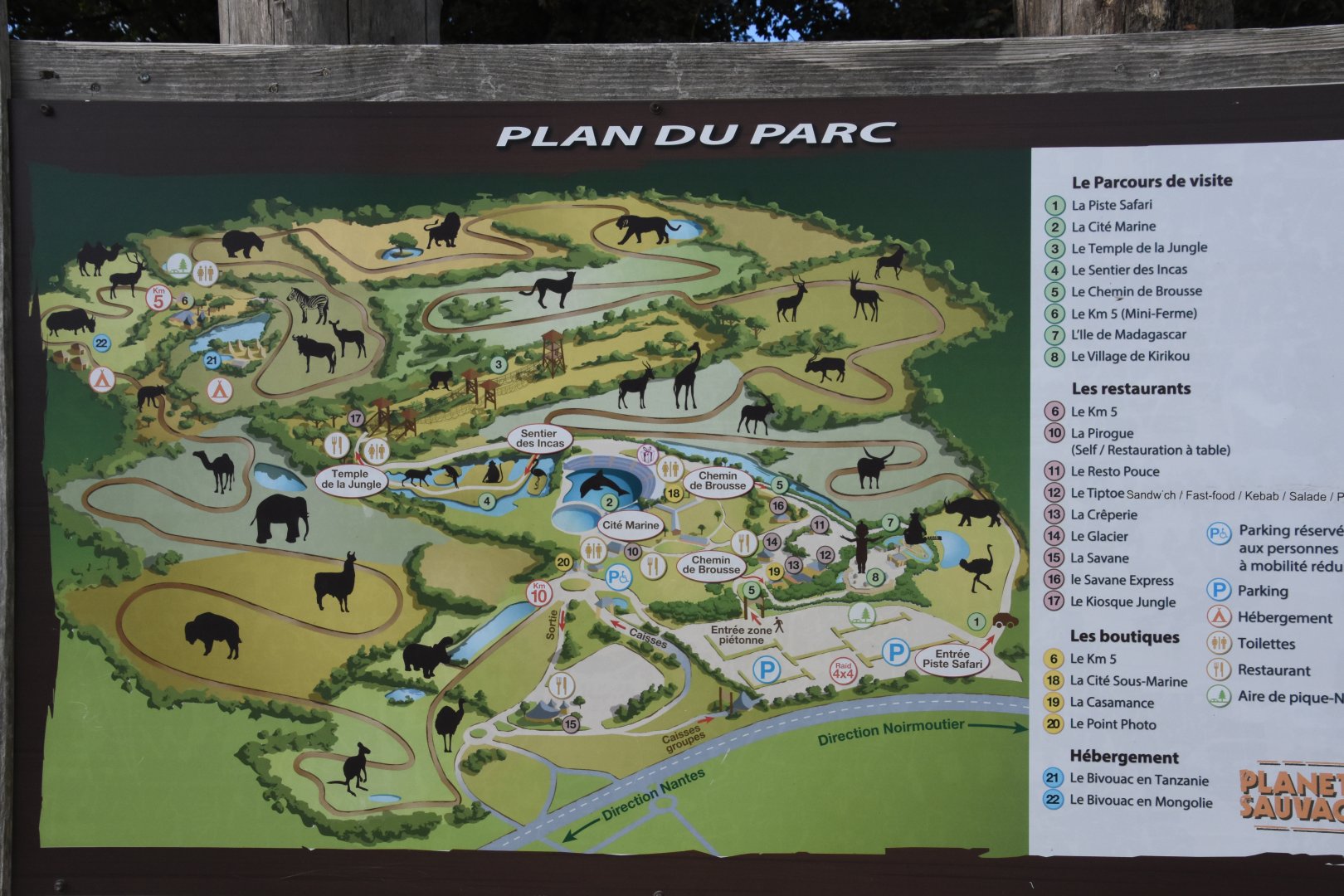 Zoo map