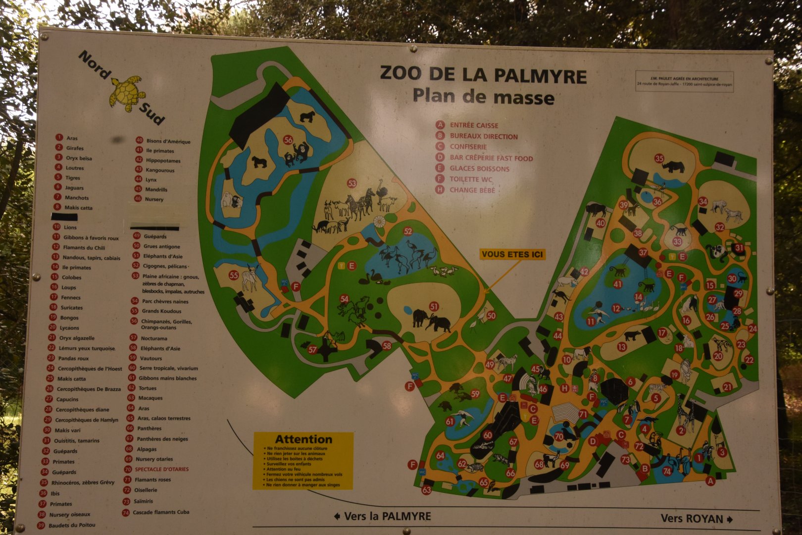 Zoo map