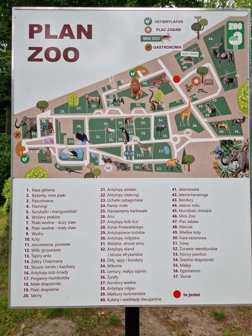 Zoo map