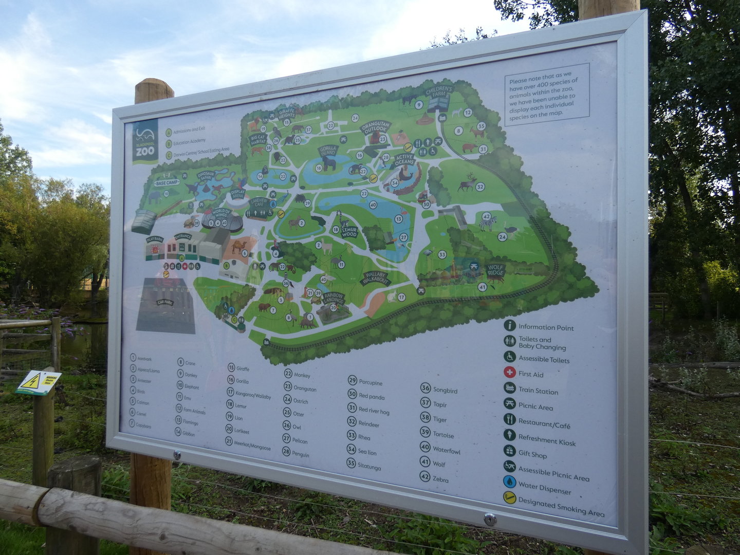 Zoo map