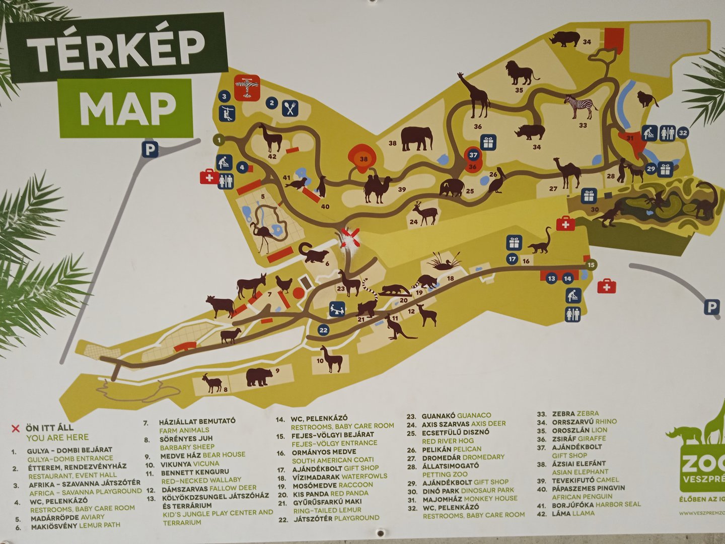 Zoo map