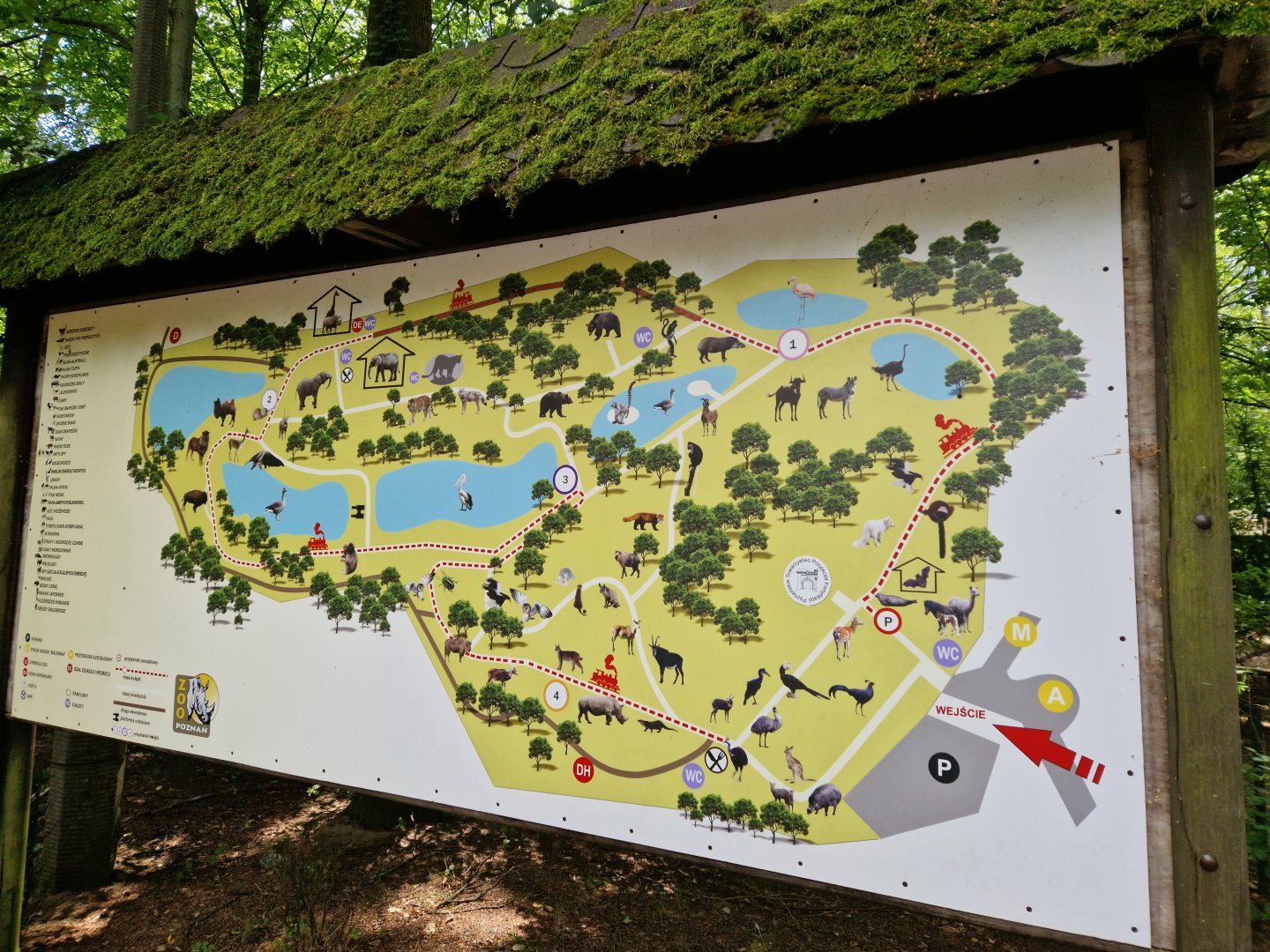 Zoo map