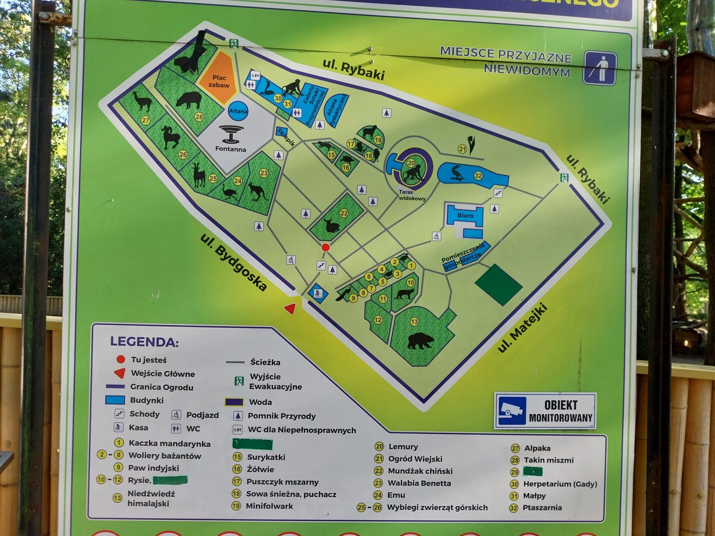 Zoo map