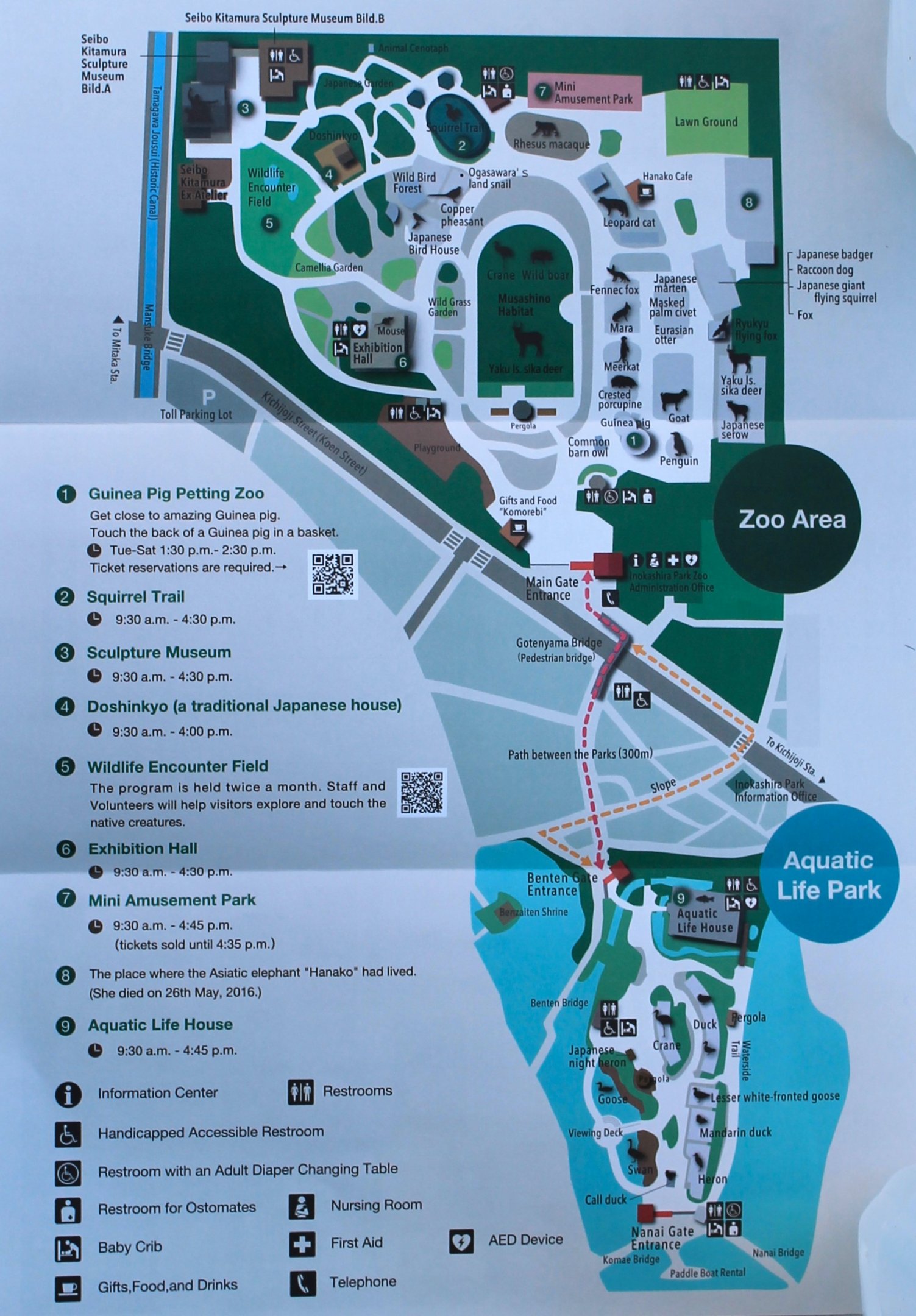 Zoo map