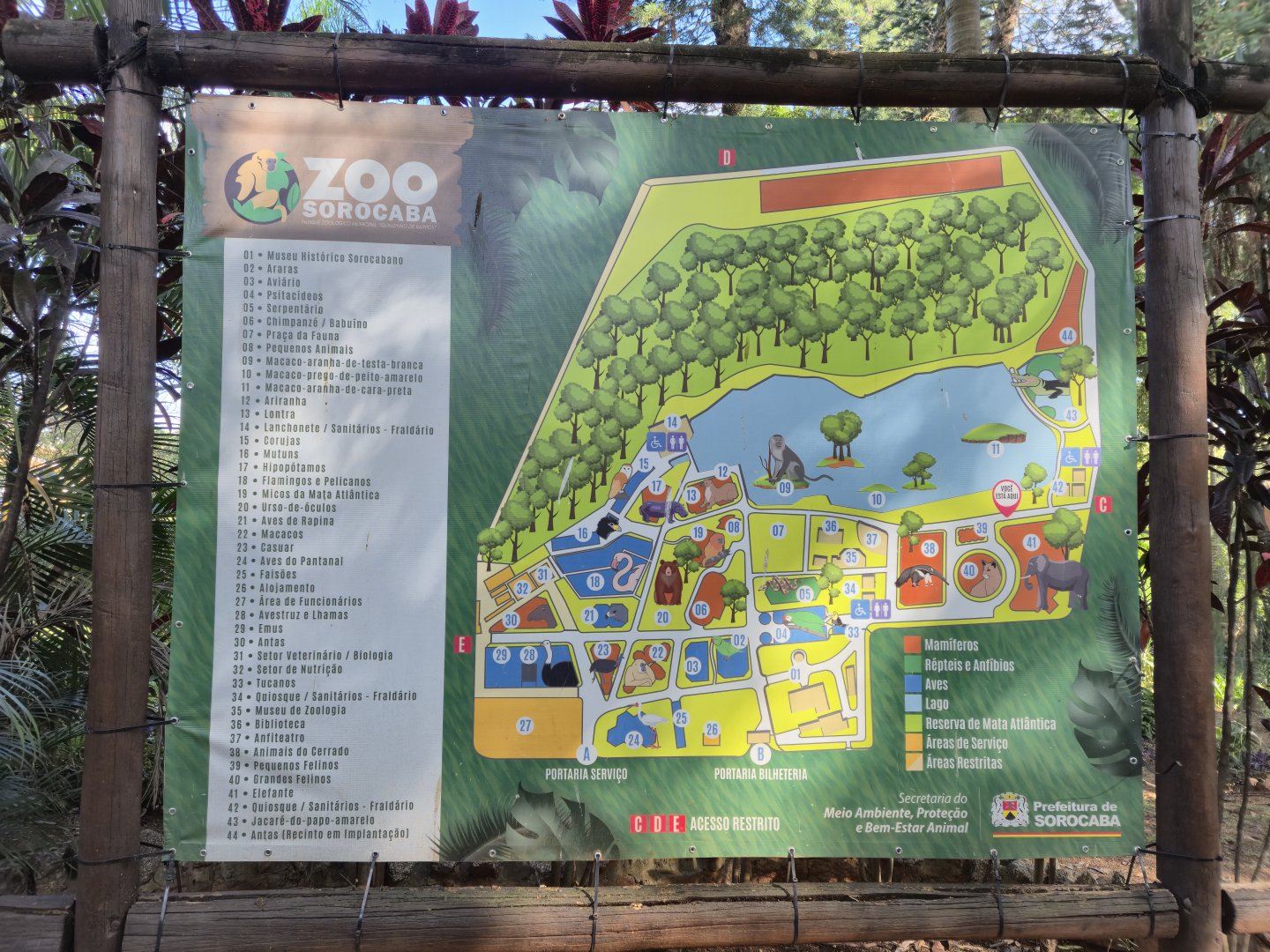 Zoo Map