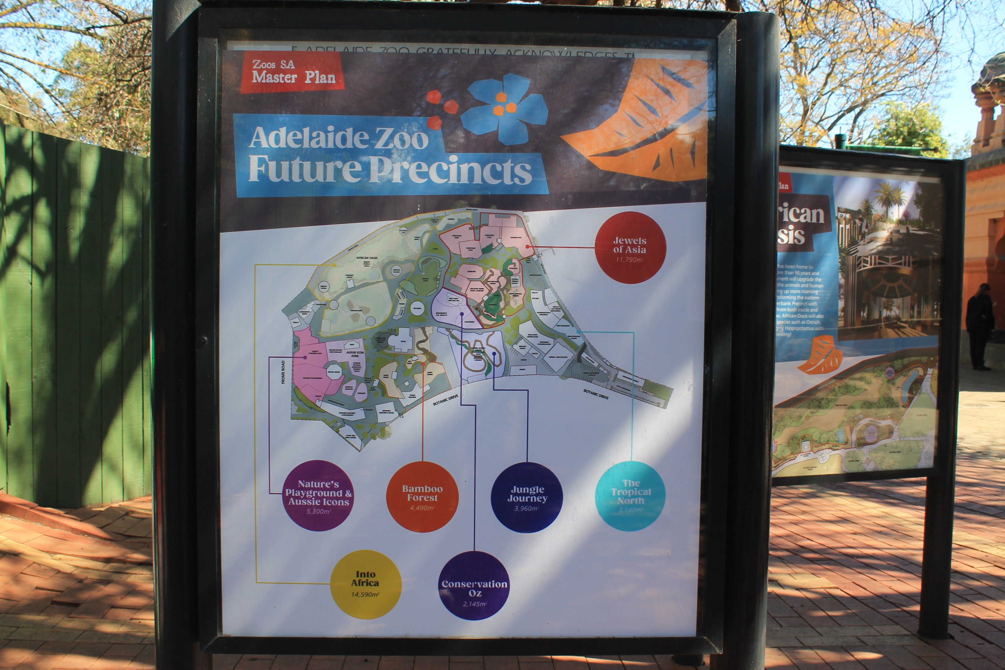 zoo masterplan sign