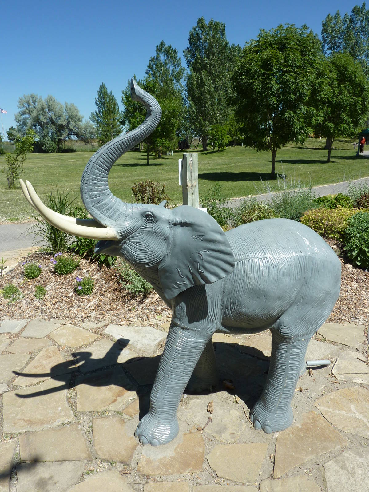 Zoo Montana - Elephant Statue