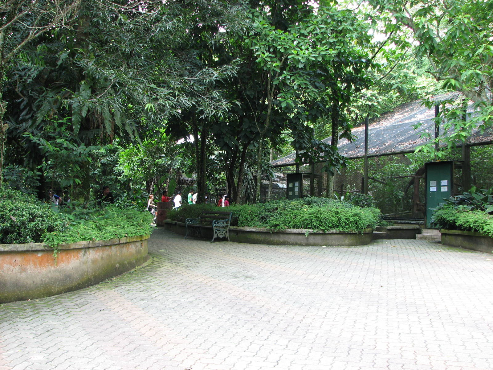 Zoo Negara Malaysia - Aviary complex entrance