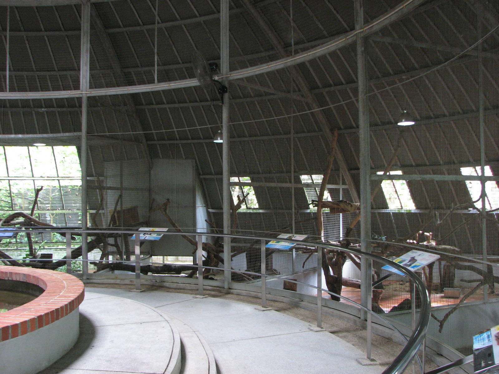 Zoo Negara Malaysia - Small Carnivore House or an army bunker?