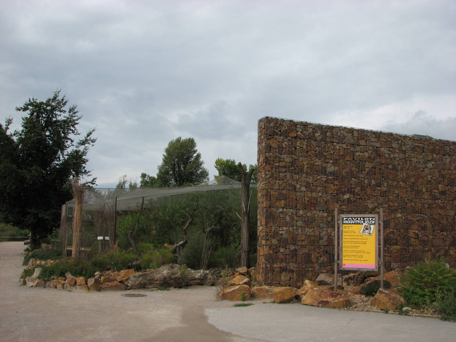 Zoo Praha - External view of the Carnivore House