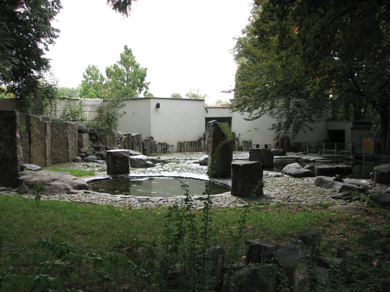 Zoo Praha - Large but not good Penguin exhibit