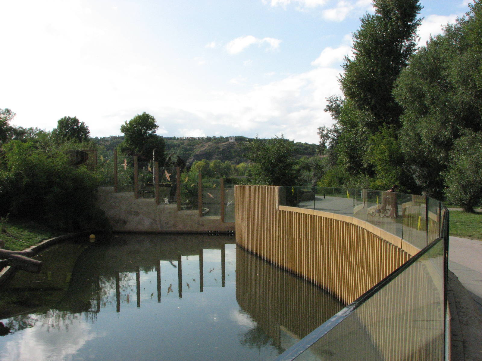 Zoo Praha - Second part of the Sumatran Tiger exhibit