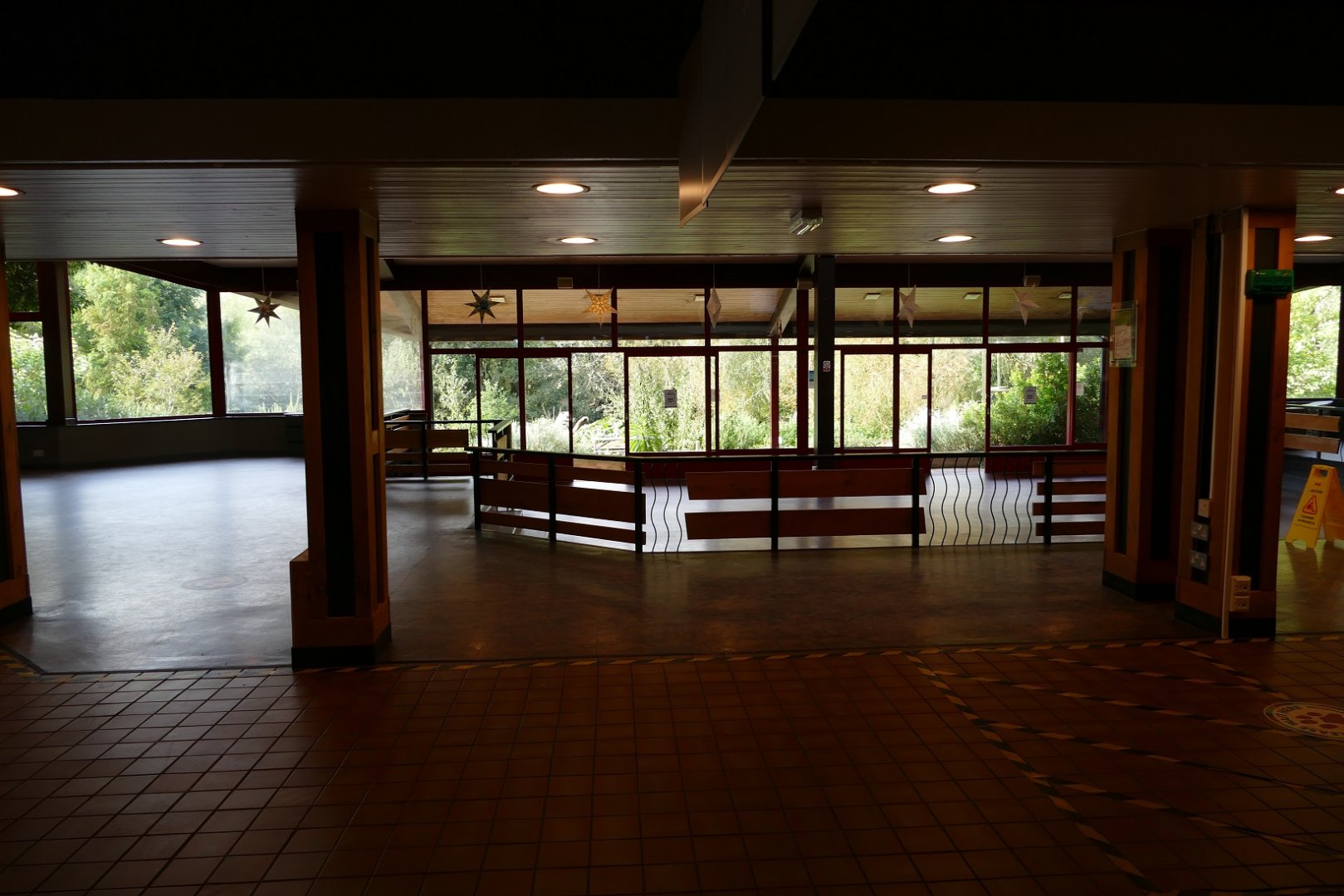 Zoo restaurant, September 2020