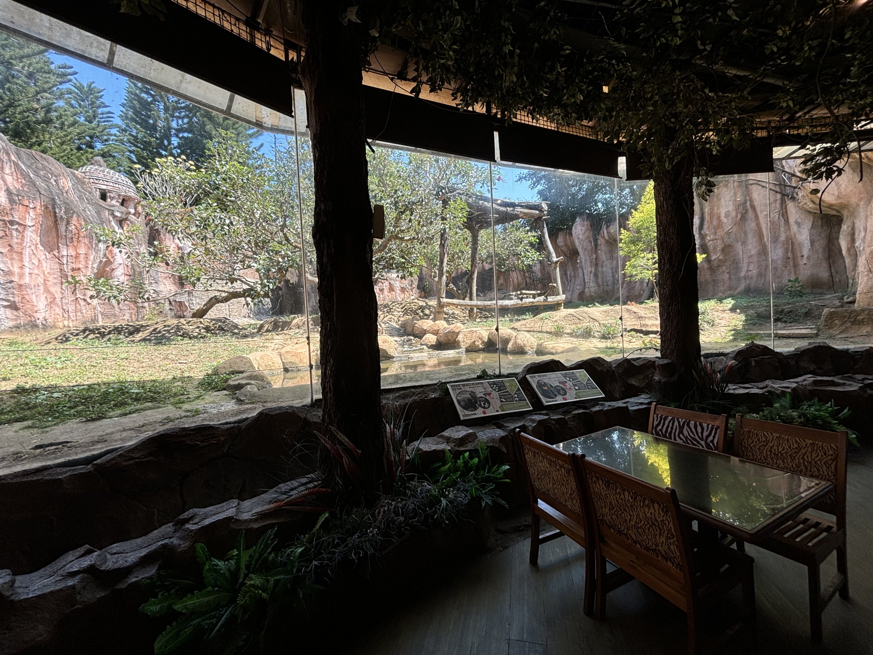 Zoo Restaurant - Sun Bear/Small-clawed Otter Exhibit