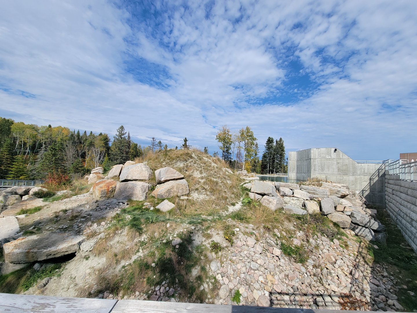Zoo Sauvage 10/22 - Arctic Tundra, polar bear / arctic fox exhibit #2