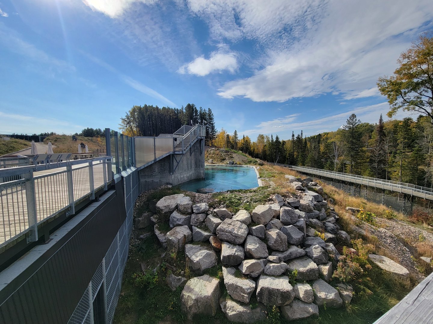 Zoo Sauvage 10/22 - Arctic Tundra, polar bear / arctic fox exhibit #2