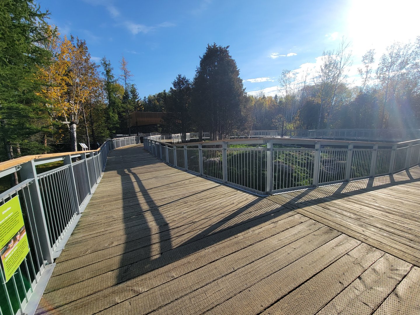Zoo Sauvage 10/22 -  Laurentian Forest, red fox exhibit to the right