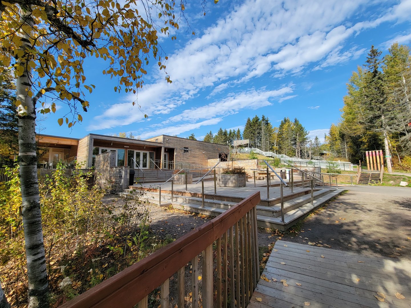 Zoo Sauvage 10/22 - Main restaurant