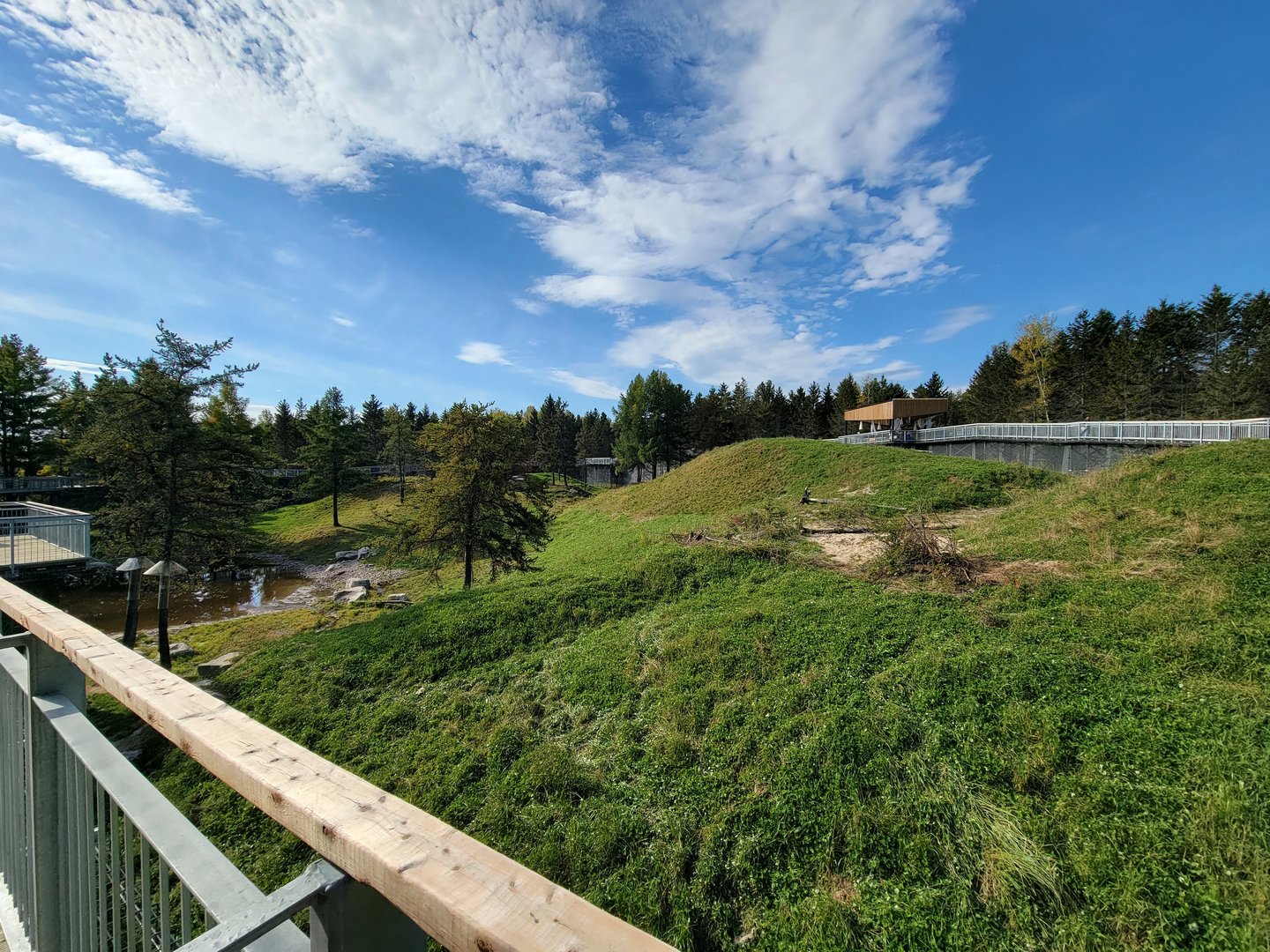 Zoo Sauvage 10/22 - Rocky Mountains, brown bear and bobcat exhibit
