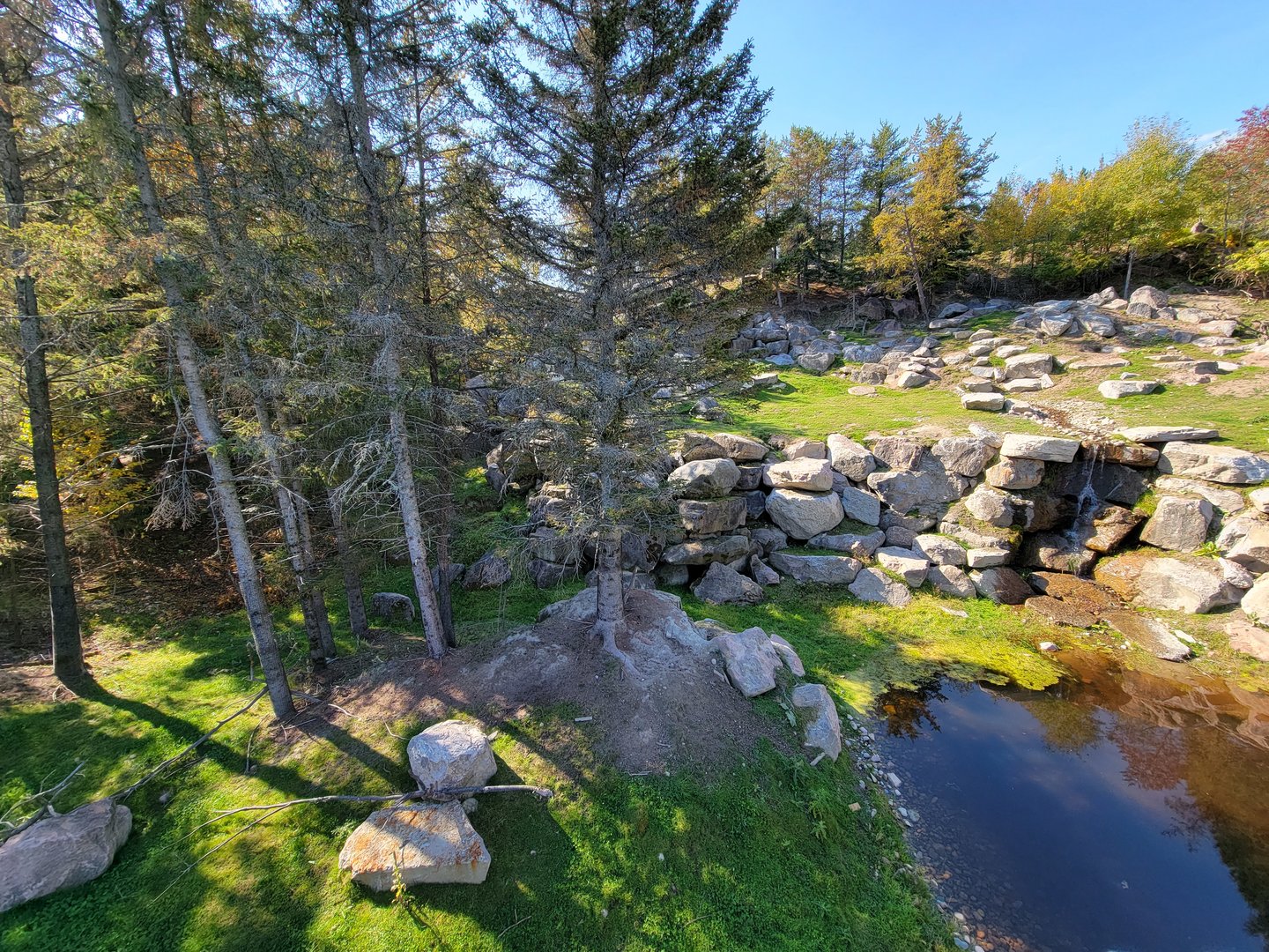 Zoo Sauvage 10/22 - Rocky Mountains, mountain goat exhibit
