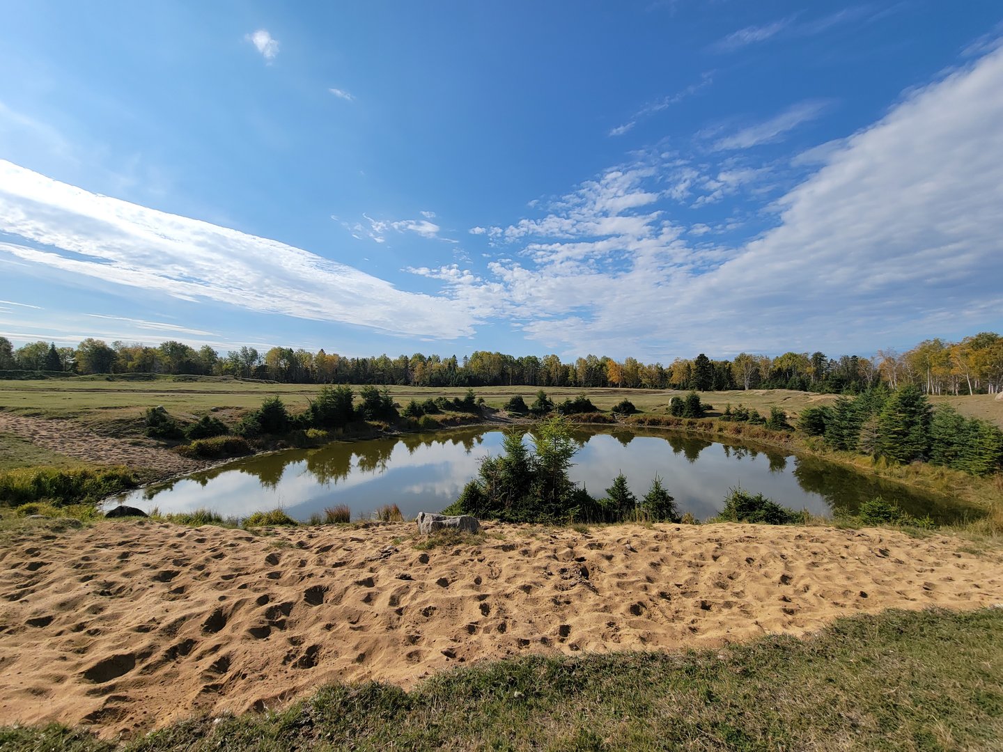 Zoo Sauvage 10/22 - Train, prairie dog pond