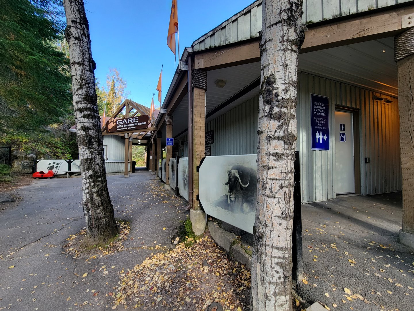 Zoo Sauvage 10/22 - Train station bathrooms