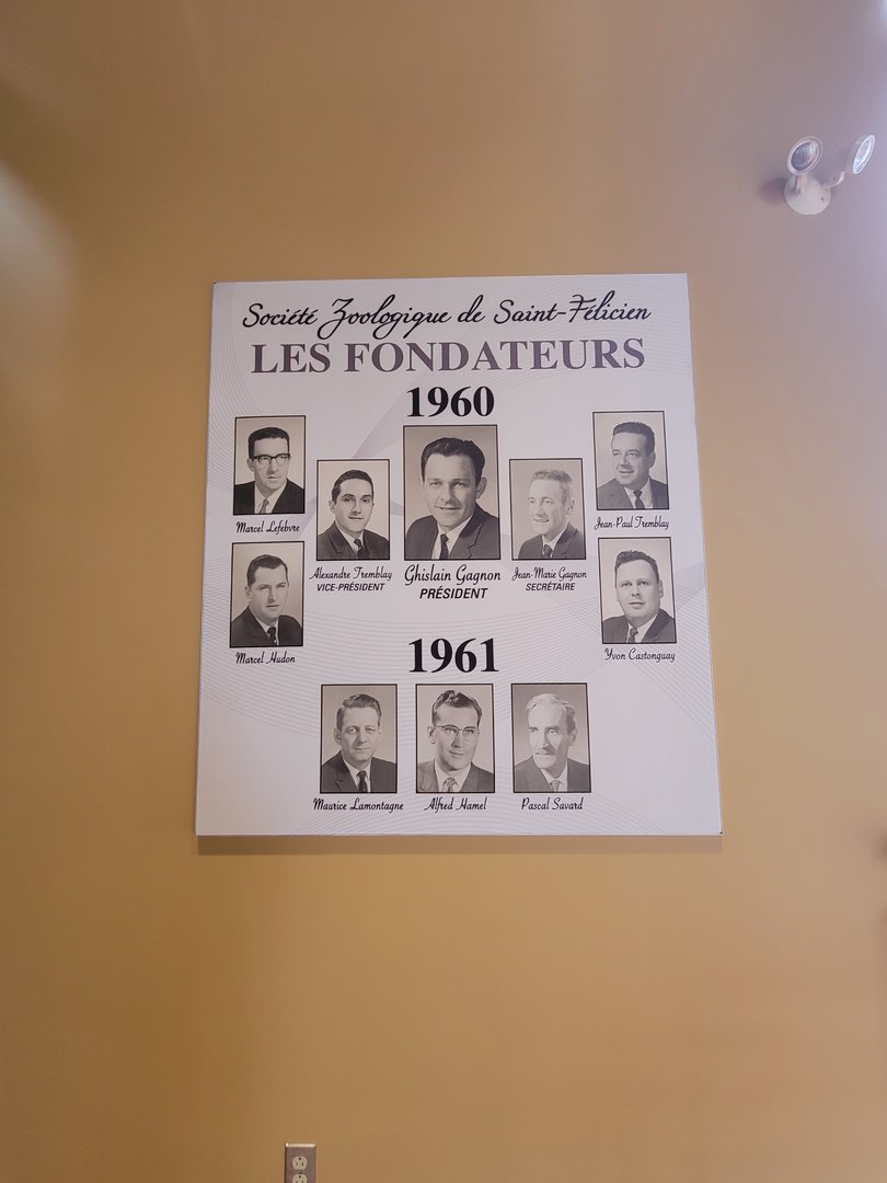 Zoo Sauvage 10/22 -  Visitor Centre, the zoo's founders