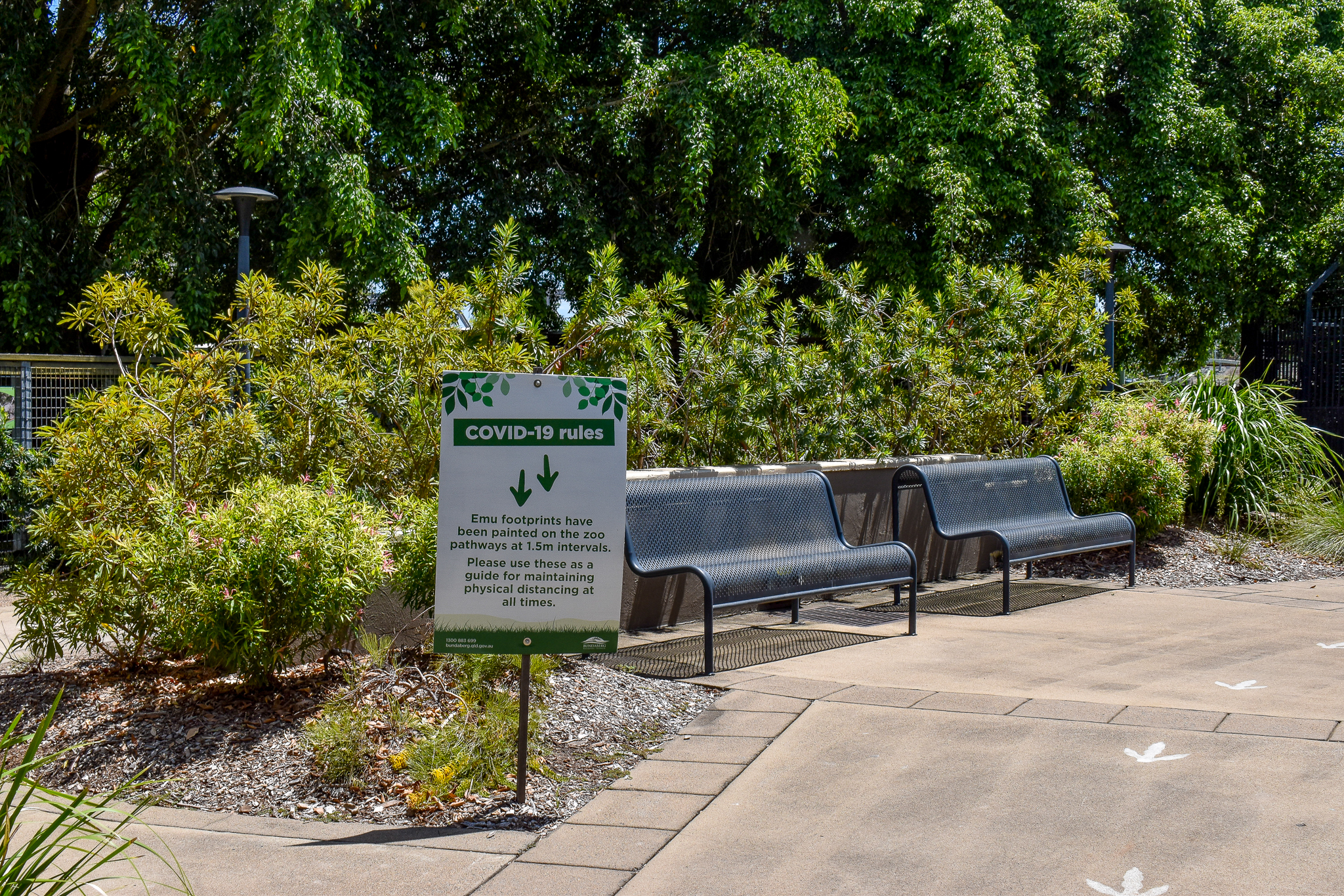 Zoo Seating Area
