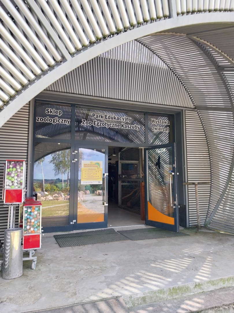 Zoo Sierakowice - Entrance