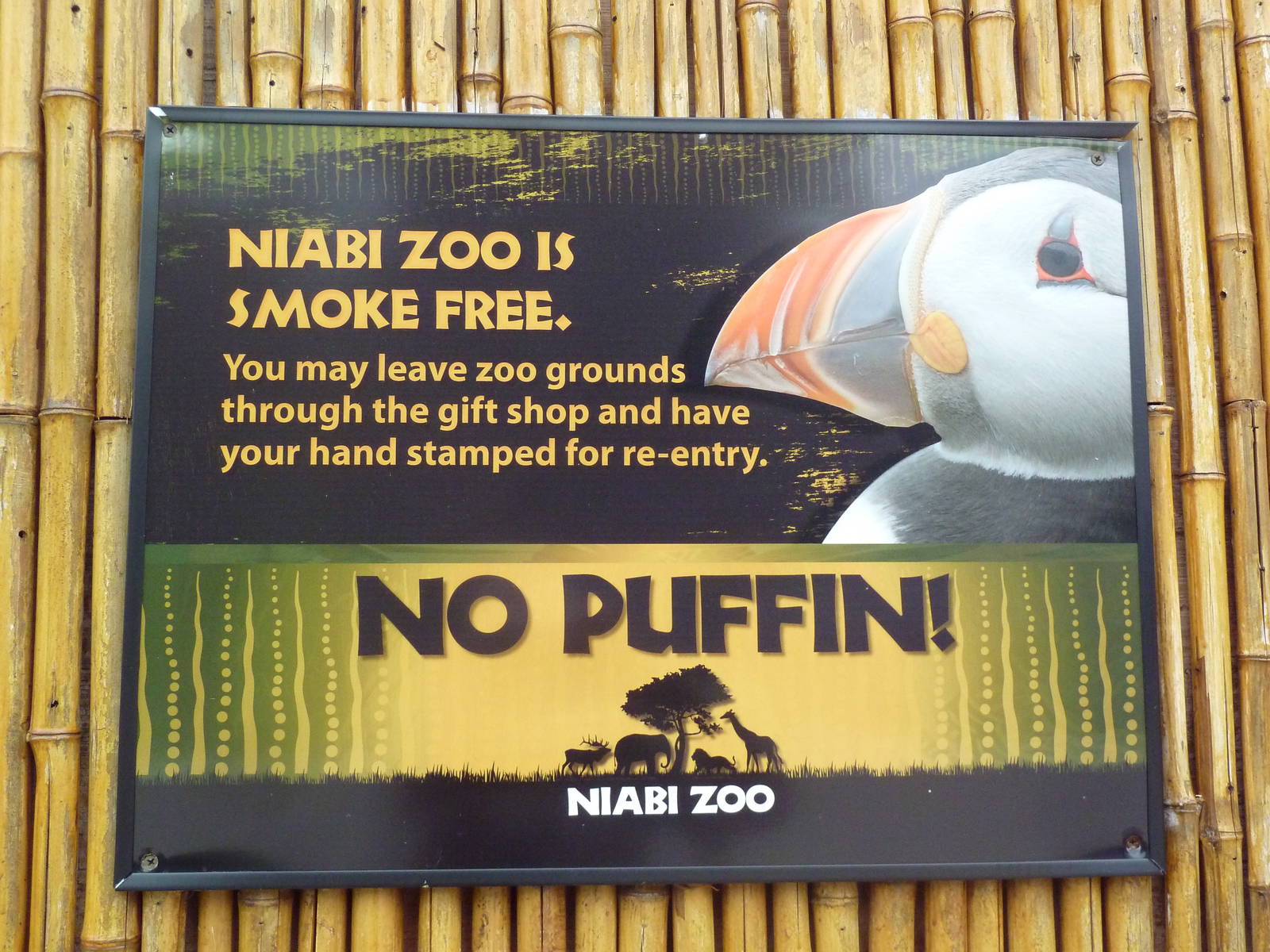 Zoo Sign
