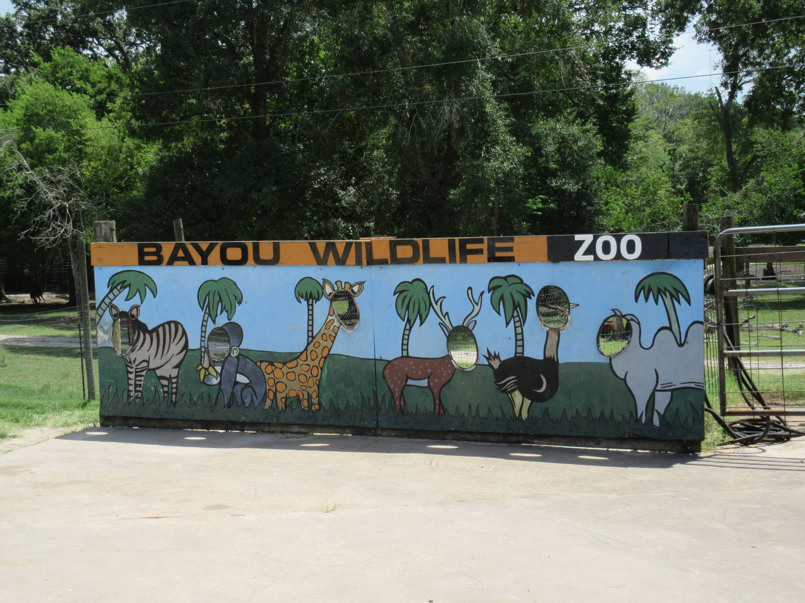 Zoo Sign