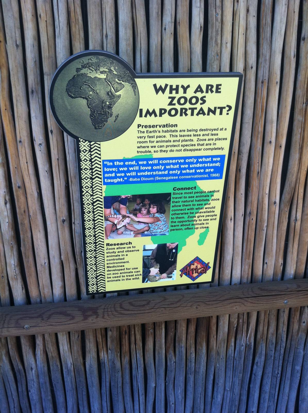Zoo Signage