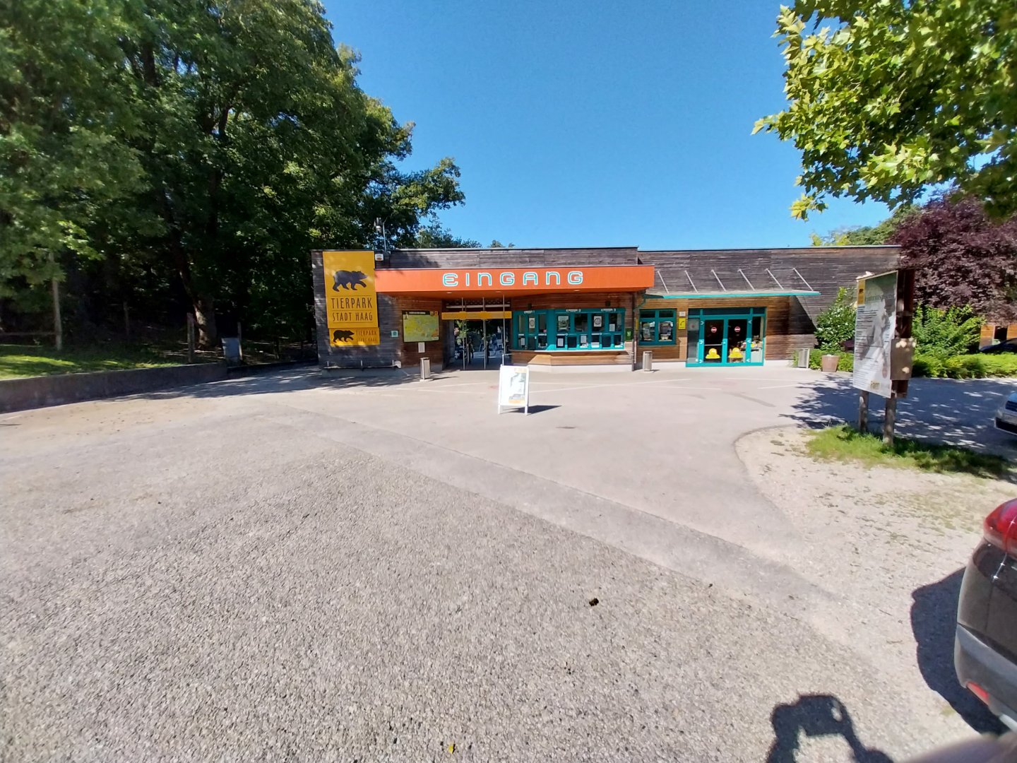 Zoo Stadt Haag - Entrance