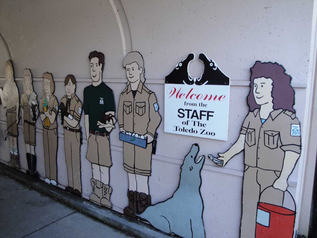 Zoo Staff Cut-outs